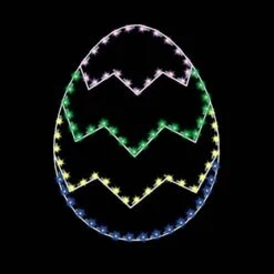 5' Egg #6, LED