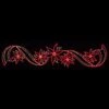 23' Poinsettia Skyline, LED