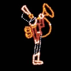 10' X 6' Tuba Player, LED