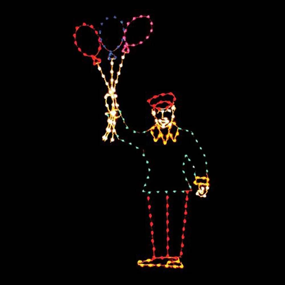 12' Victorian Balloon Vendor, LED 1 12' Victorian Balloon Vendor, LED