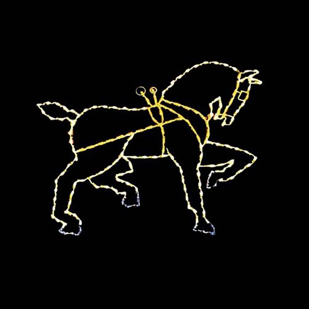 7' Horse (Head Lowered), LED 1 7' Horse (Head Lowered), LED