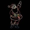 9 1/2' Silhouette Santa, LED