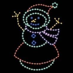 8' Snowy Mom, LED