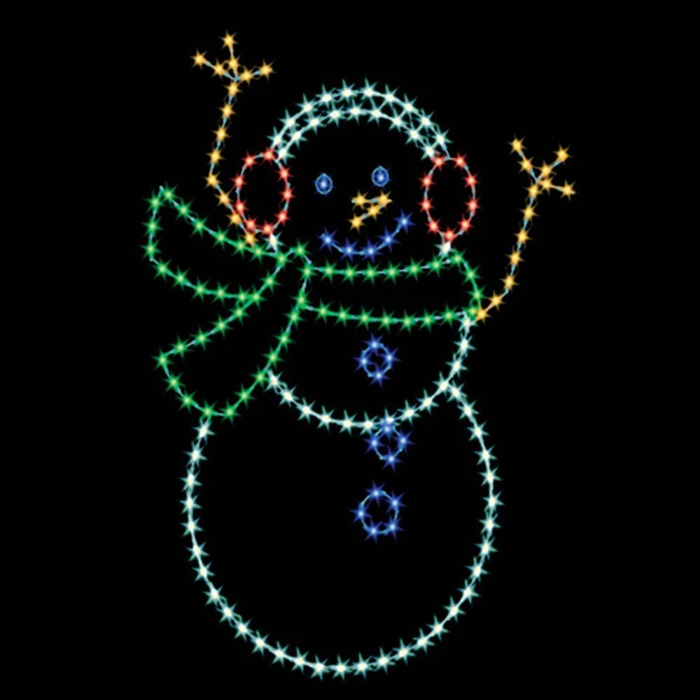 8' Snowy Friend, LED 1 8' Snowy Friend, LED