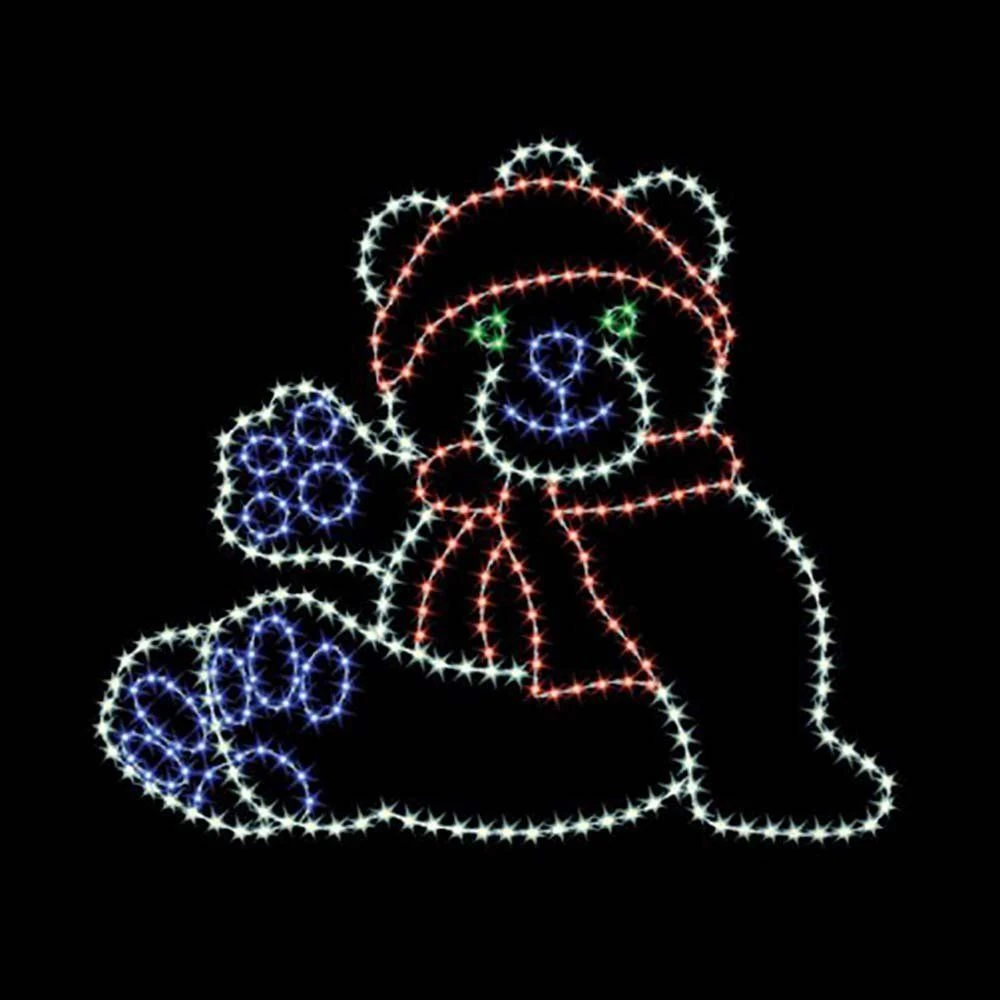 8' Polar Bear Cub, LED 1 8' Polar Bear Cub, LED