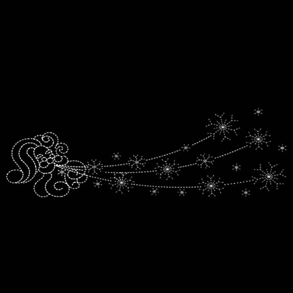 11' X 20' Animated Old Man Winter, LED 1 11' X 20' Animated Old Man Winter, LED