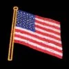 13' X 11' USA Flag, LED