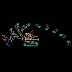 18' X 52' Elves With Package Loader, LED