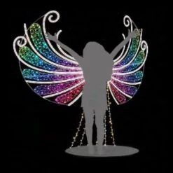 7.4' Photo Op - 2D RGB Angel Wing