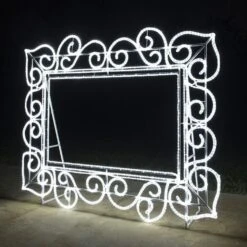 6.10' 2D Photo Frame - Photo Op Display -Twinkly Trees Shop 2d 11011 d