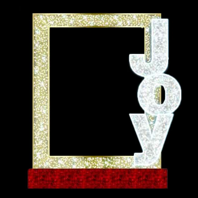 "Joy" Picture Frame Photo Op 1 "Joy" Picture Frame Photo Op