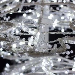 11' Ice Sculpture Christmas Tree - Pure White -Twinkly Trees Shop 3d 11006 c