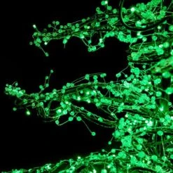 11' Ice Sculpture Christmas Tree - Green -Twinkly Trees Shop 3d 11006 gr d