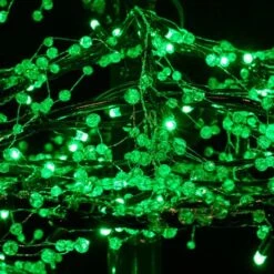 11' Ice Sculpture Christmas Tree - Green -Twinkly Trees Shop 3d 11006 gr e