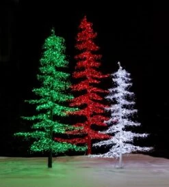 7' Ice Sculpture Christmas Tree - Red 11 7' Ice Sculpture Christmas Tree - Red -Twinkly Trees Shop 3d 11007 3d 1008 rd 3d 11006 c 2