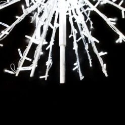 5' Icicle Burst LED Tree Topper -Twinkly Trees Shop 3d 11012 c