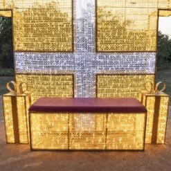 9.10' 3D Christmas Present - Photo Op Display 15 9.10' 3D Christmas Present - Photo Op Display -Twinkly Trees Shop 3d 11028 i