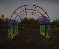 36’ Walk Through Tunnel– Twinkly Pro -Twinkly Trees Shop 3d warch 4 twinkly rainbow fade 4