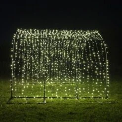 44' Walk Through Tunnel - LED - Warm White -Twinkly Trees Shop 3d warch 4 ww 3 5