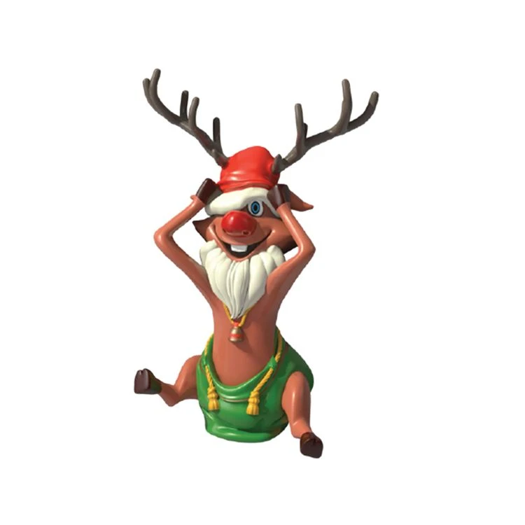 4.6' Santa Reindeer 1 4.6' Santa Reindeer