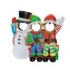 5.5' Snowman And Friends Photo Opt