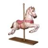 4.75' Christmas Carousel Horse