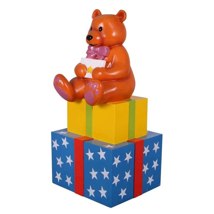 3.8' Present With Bear 1 3.8' Present With Bear