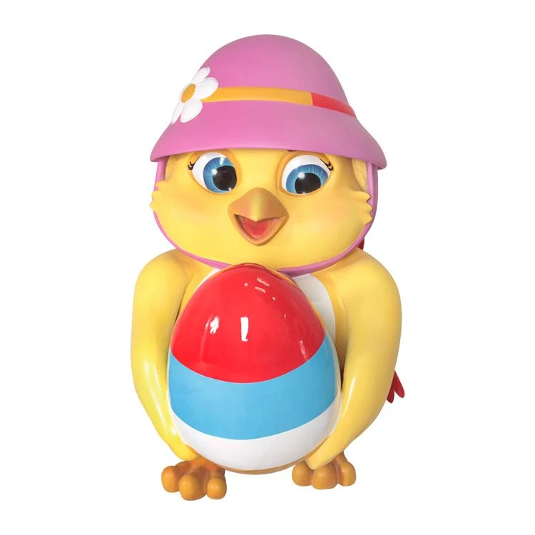 3.6' Easter Chick With Egg 1 3.6' Easter Chick With Egg