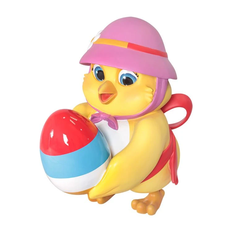 3.6' Easter Chick With Egg 2 3.6' Easter Chick With Egg - Image 2