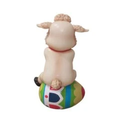 4.25' Easter Lamb Sitting On Egg -Twinkly Trees Shop 3df 45109 3