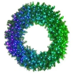 Twinkly Pro-100L - Ideal For Wreaths And Garland Lighting (2020) -Twinkly Trees Shop 72intwinklyprowreath 1