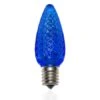 C9 SMD LED Retrofit Bulb - Blue - Minleon - Bag Of 25