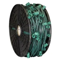 C7 Cord, 36" Spacing, Green Wire, SPT-1, 1000'