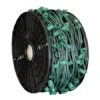 C7 Cord, 15" Spacing, Green Wire, SPT-1, 500'