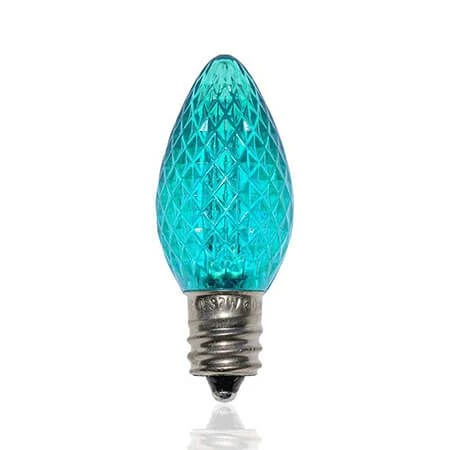 C7 SMD LED Retrofit Bulb - Teal - Minleon - Bag Of 25 1 C7 SMD LED Retrofit Bulb - Teal - Minleon - Bag Of 25