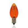C7 SMD LED Retrofit Bulb - Amber/Orange - Minleon - Bag Of 25