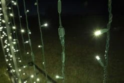 28' Walk Through Tunnel - LED - Warm White -Twinkly Trees Shop coaxial cables on arch 2