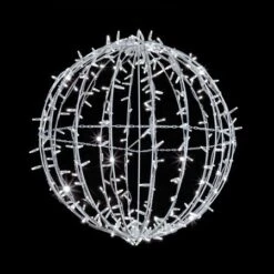 20" Foldable Sphere - LED - Cool White - Commercial Grade