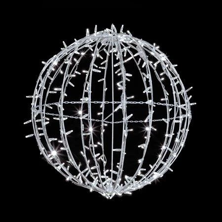 40" Foldable Sphere - LED - Cool White - Commercial Grade 1 40" Foldable Sphere - LED - Cool White - Commercial Grade