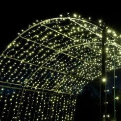52' Drive Through Tunnel - LED - Warm White 10 52' Drive Through Tunnel - LED - Warm White -Twinkly Trees Shop darch 4 ww top 1 12