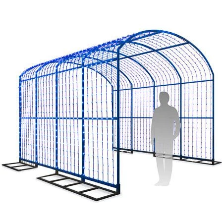 44' Drive Through Tunnel - LED - Blue 1 44' Drive Through Tunnel - LED - Blue