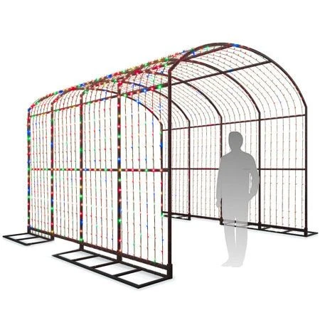 20' Drive Through Tunnel - LED - Multi 1 20' Drive Through Tunnel - LED - Multi