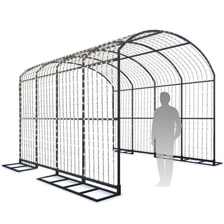 12' Drive Through Tunnel - LED - Pure White -Twinkly Trees Shop dt arch pw reference