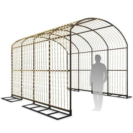 12' Drive Through Tunnel - LED - Warm White -Twinkly Trees Shop dt arch ww reference 5