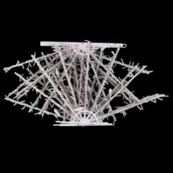 3' Icicle Burst LED Tree Topper -Twinkly Trees Shop folded star 1