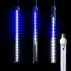 12" LED Falling Snow Tube - Blue And Pure White - Pro Christmas™