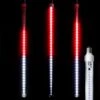 24" LED Falling Snow Tube - Red And Pure White - Pro Christmas™