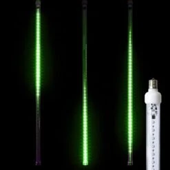 36" LED Falling Snow Tube - Green - Pro Christmas™