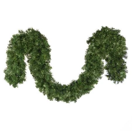 9' X 14" Deluxe Oregon Fir Garland, Unlit 1 9' X 14" Deluxe Oregon Fir Garland, Unlit