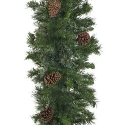 9' X 14" Mixed Pine Garland, Unlit -Twinkly Trees Shop g 914 mpu c